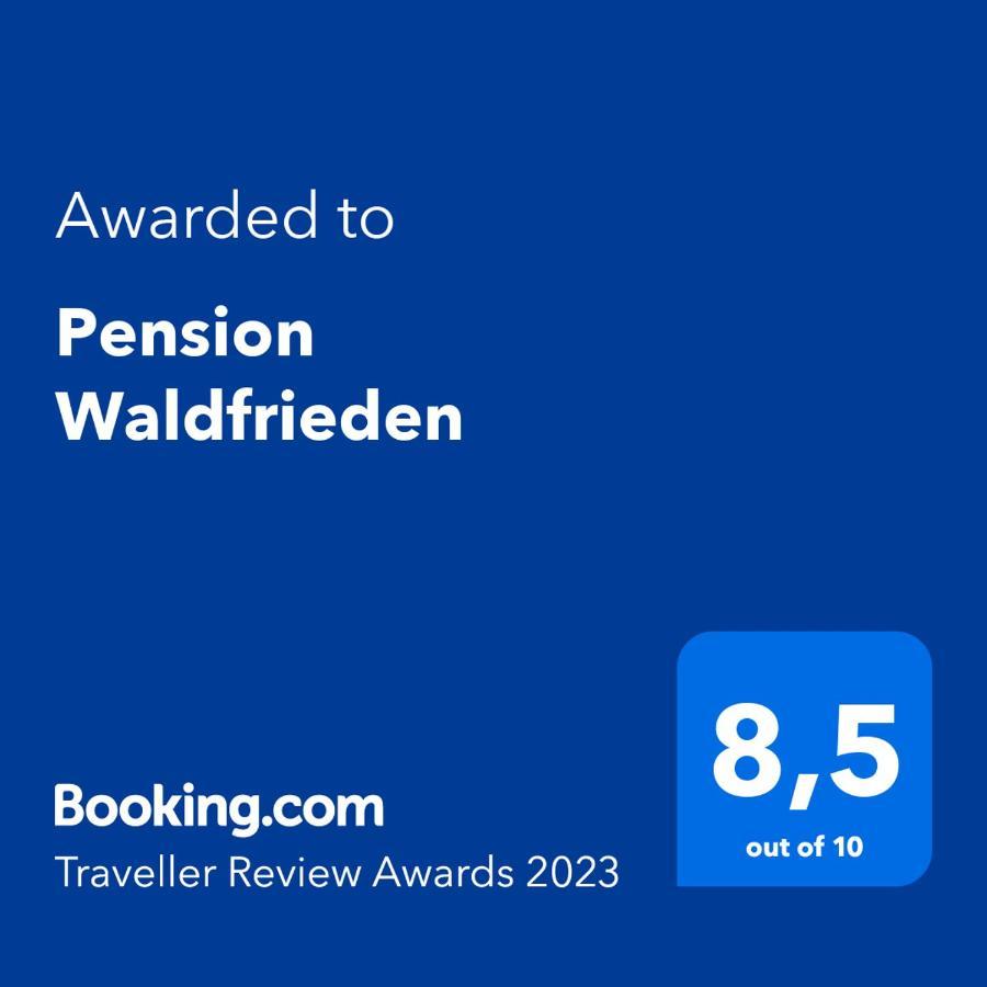 Pension Waldfrieden Thale Exterior photo
